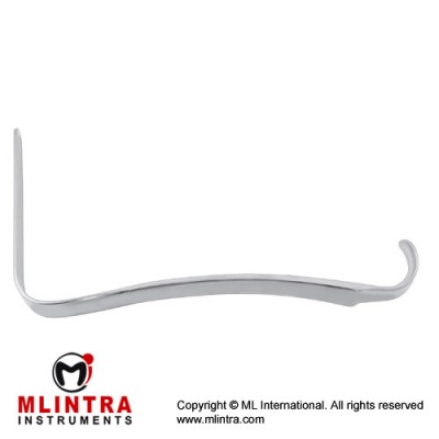 Kristeller Vaginal Retractor Slender Pattern Stainless Steel, Blade Size 110 x 14 mm Kristeller Vaginal Retractor Slender Pattern Stainless Steel, Blade Size 110 x 14 mm